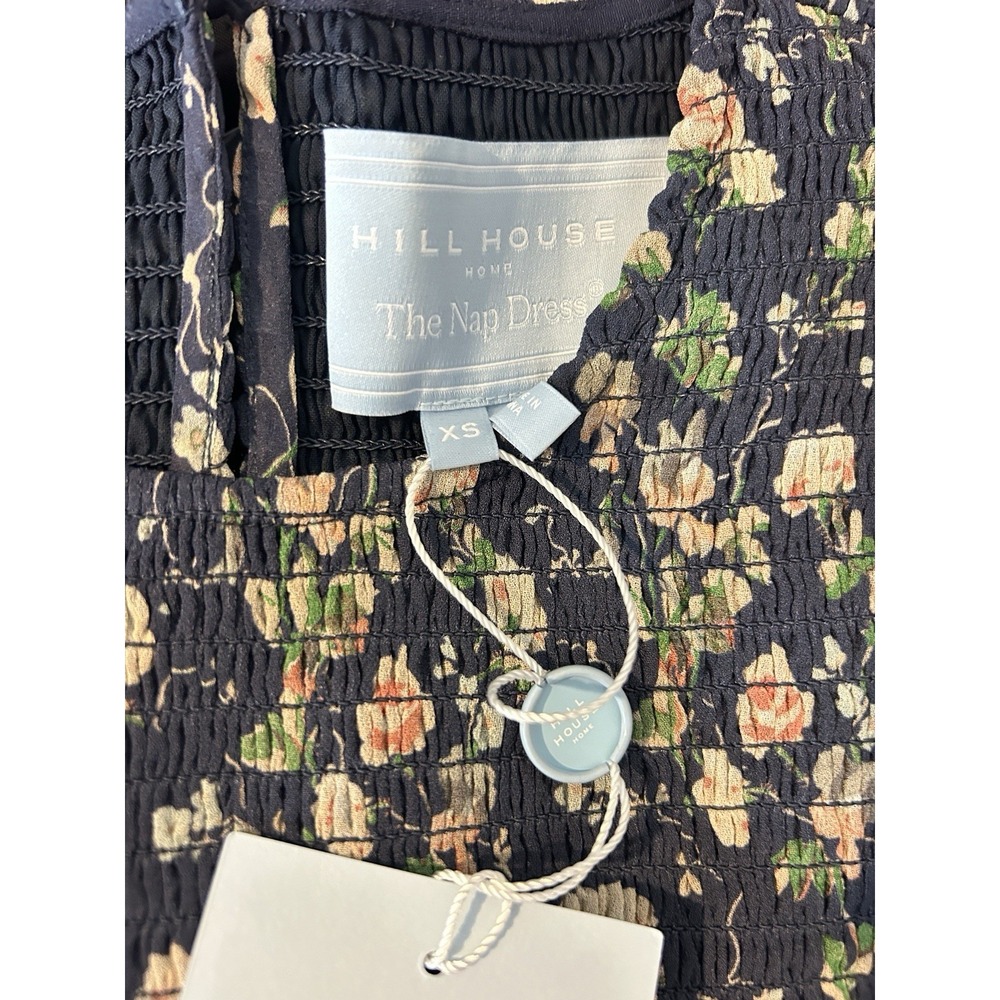 NWT Hill House Home The Ruby Nap Dress - Navy Bluebonnet XS - Picture 5 of 5